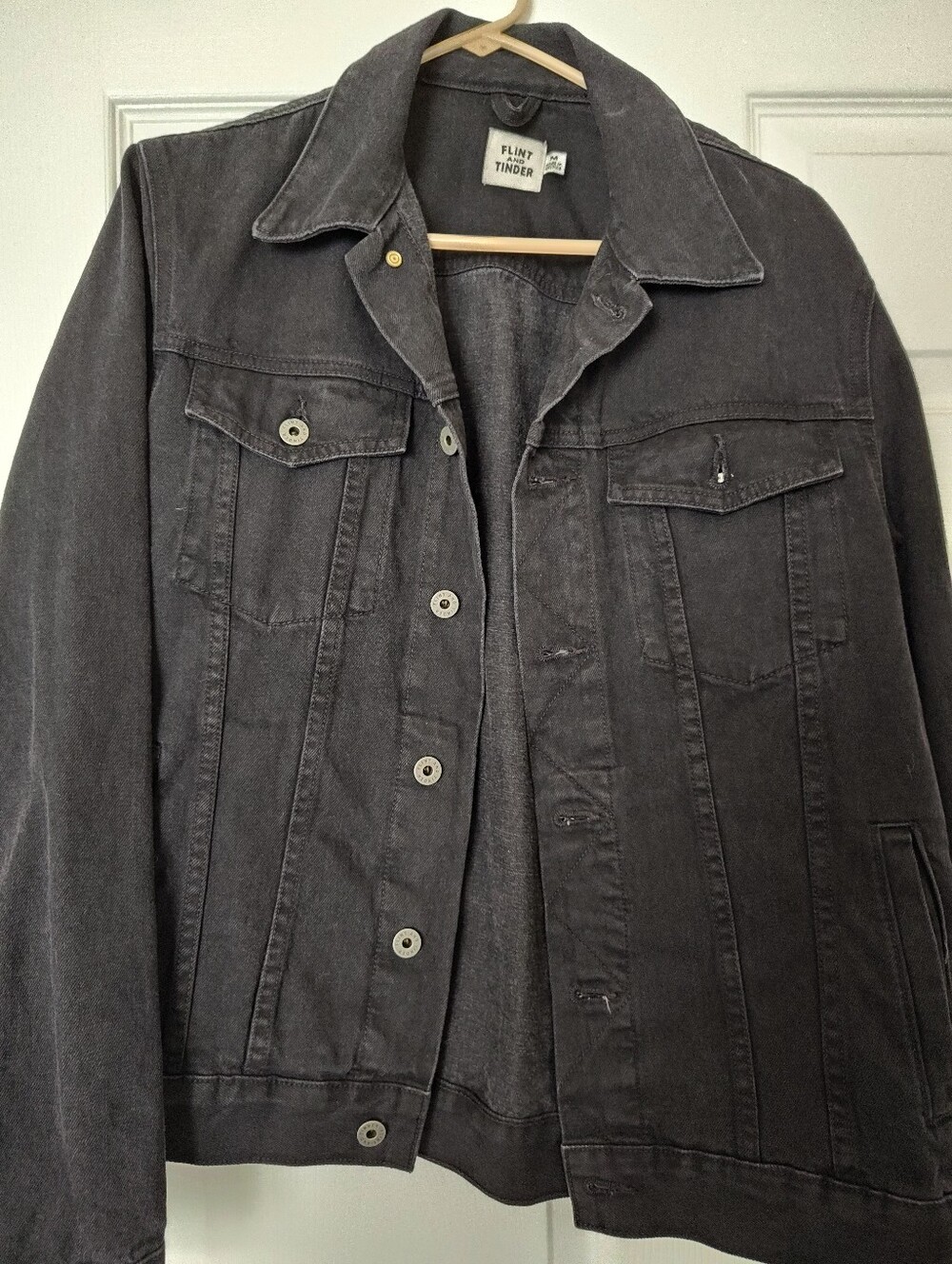 Flint And Tinder American Made Denim Trucker Jacket Mens